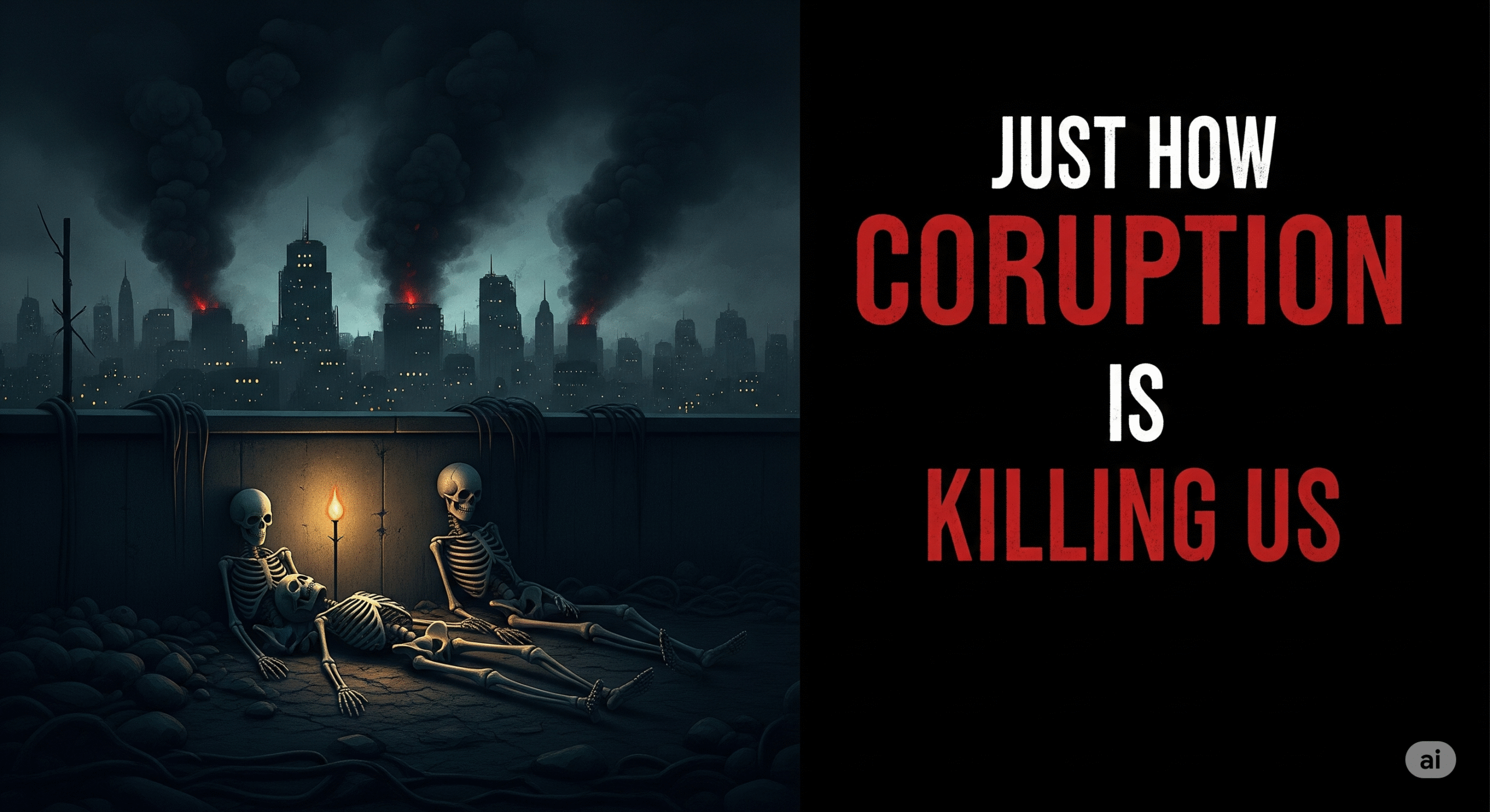 Just How Corruption is Killing Us