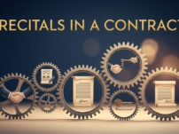 Recitals in a Contract